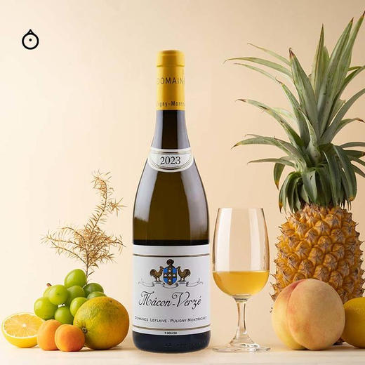 企鹅市集|勃艮第干白巅峰 双鸡酒庄Domaine Leflaive勒弗莱酒庄马贡韦而兹干白葡萄酒2023 霞多丽干白 商品图2