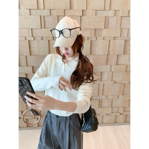 <曾小咸推荐>3.23现货秒杀 ！微信超特价！韩系娃娃领毛针织衫 日常169.99 立减80 秒杀89.99！！西装裤（加厚）秒杀89.99！！ 商品图4