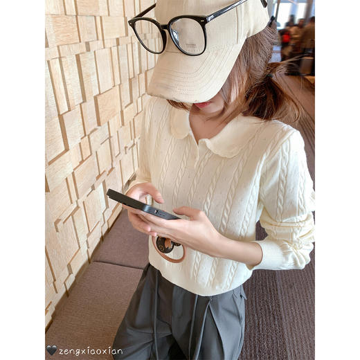 <曾小咸推荐>3.23现货秒杀 ！微信超特价！韩系娃娃领毛针织衫 日常169.99 立减80 秒杀89.99！！西装裤（加厚）秒杀89.99！！ 商品图10