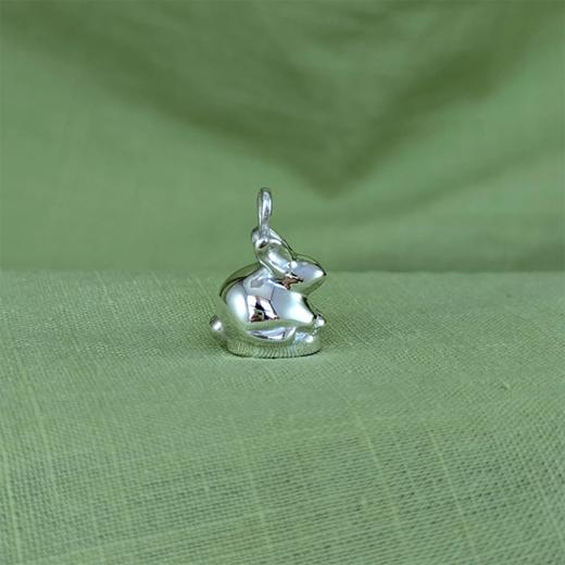 订购10周到｜Harvest Jewellery-Bunny Silver-银色 小兔子印章 吊坠［英国设计师］ 商品图2