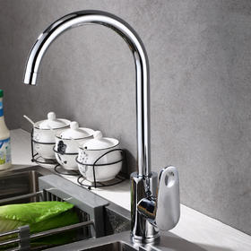 6280柏林冷热菜盆龙头-电镀