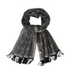 罗意威 Anagram 黑银围巾：黑底里的精致暗纹 商品缩略图3