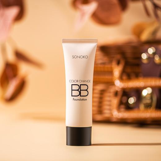 【下单前100名赠送保湿面膜1片】SONOKO荘能子 靓颜BB霜（25g/支）| 日本进口 肌肤感温变色 适配胶囊技术 亮肤通透 商品图5