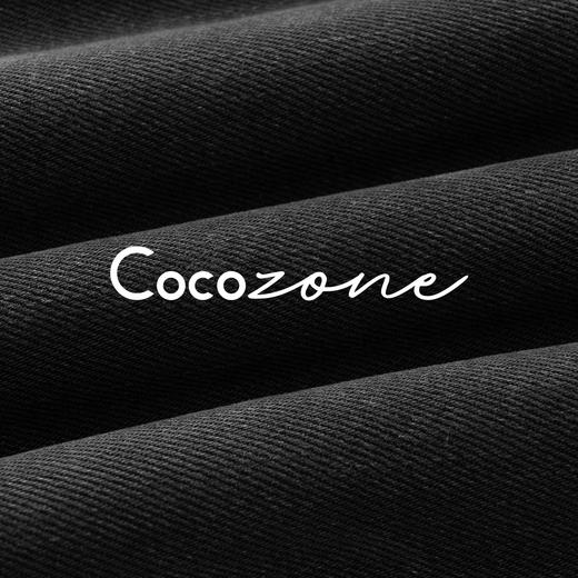 COCO ZONE 刘 一一 “十字花牛仔”水洗直筒阔腿牛仔裤 CD1A1828 商品图4