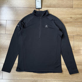 原单正品 KAILAS凯乐石男士半拉链款抓绒衣！黑色 M L XL XXL