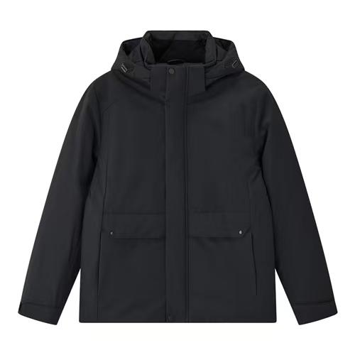 佐丹奴男装25年新款鸭绒斜纹布连帽羽绒外套01075615 商品图10