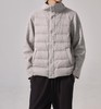男款薄款羊毛拼接羽绒服hu013 商品缩略图3
