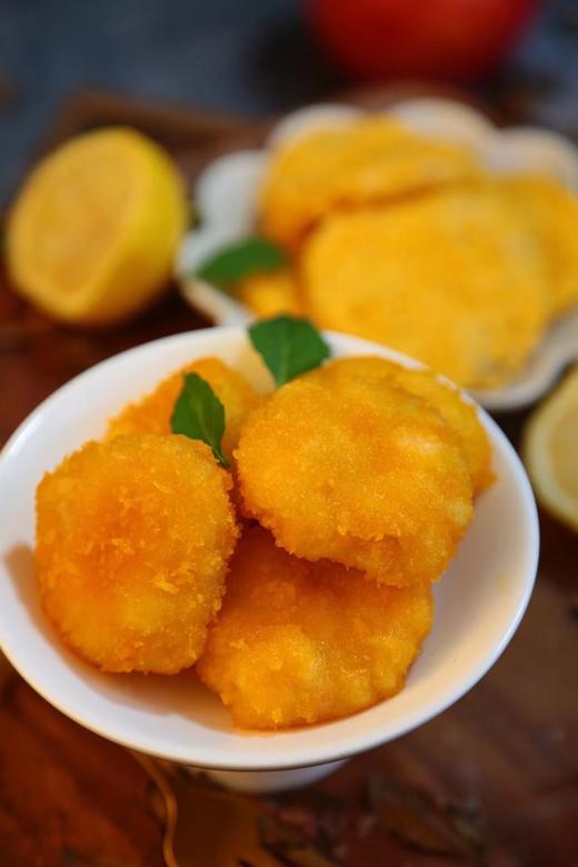 xm【100%手工制作0添加】墨鱼虾仁饼，外酥里嫩，真材实料看得见，墨鱼和虾仁的比例刚刚好，给娃当早餐、给老人当零嘴，给全家当快手菜，健康与美味一次满足 商品图3