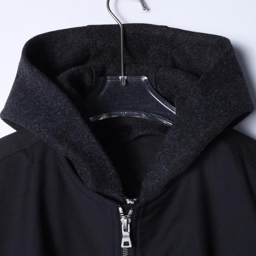 25Y325SDSA男士秋冬新款痞帅男装美式复古撞色假两件连帽棉服外套百搭 商品图2