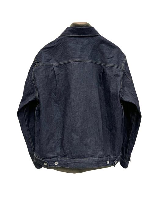 中性款假两件牛仔外套la 商品图1