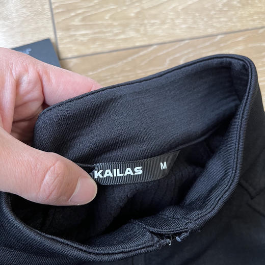 原单正品 KAILAS凯乐石男士半拉链款抓绒衣！黑色 M L XL XXL 商品图3