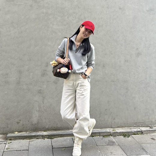 𝐑𝐋情侣款半拉链立领针织卫衣1115 商品图5