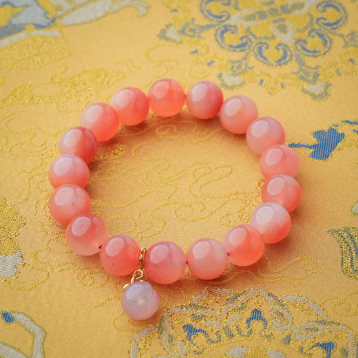 ²【安然水晶】特价孤品-盐源玛瑙/粉水晶手串系列-LS-453（48小时鉴赏期）HM02-CRMM-ARSJ 商品图1