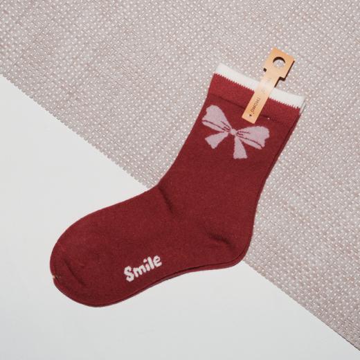 25AW074-2025兔默默羊毛童袜 商品图3