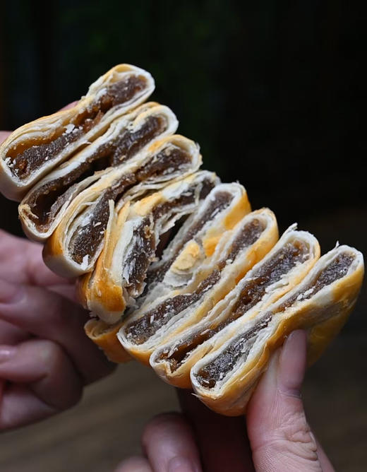 😭手工中式糕点「甜原柿吉 姜汁老红糖饼」🥰姜香醇厚交织红糖焦香 Q弹软糯 ！ 😋纯粹姜糖醇香 绵密回甘 秋冬养身小零嘴  商品图3