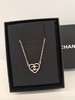 女款鏤空愛心項鏈ba025 商品缩略图1