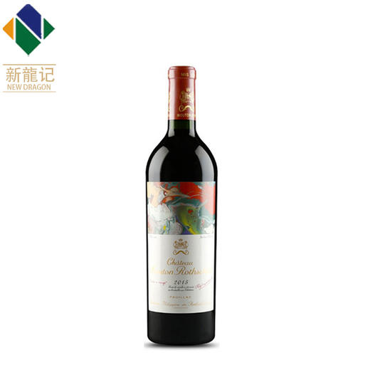 木桐古堡正牌2015年 法国梅多克1855列级庄(一级庄)进口红酒 木桐酒庄干红葡萄酒 JS97分 商品图0