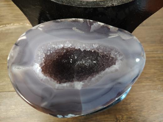 ²【安然水晶】天然水晶玛瑙聚宝盘 LS-251 48小时鉴赏期 HM02-CRMM-ARSJ 商品图3