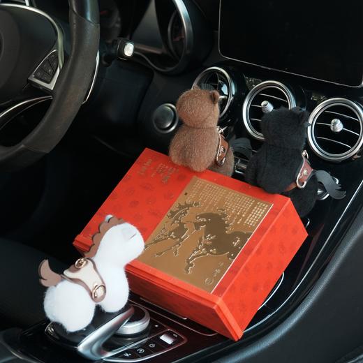 呈白·徐悲鸿美术馆联名·福禄献宝系列·马上福禄·随身香挂 商品图9