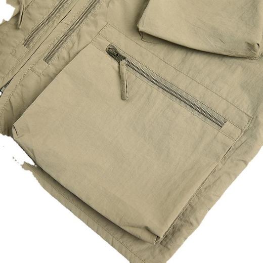 工装夏季坎肩马甲男士摄影多口袋钓鱼安全背心马夹 商品图4