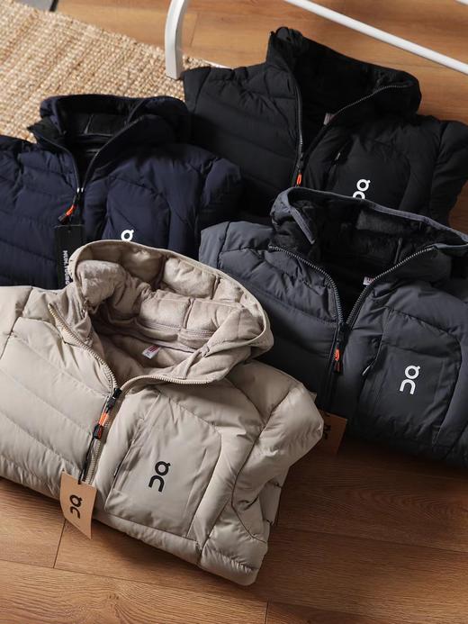 D120814轻量排骨式户外防风防水休闲棉衣男士外套 商品图2