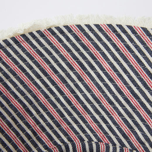 谜底渔夫帽2026春季新品度假感正反两戴条纹宽边帽子女261MQ0402 商品图3