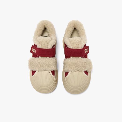 【云粉节】BF楼百思图2025冬季新款毛毛鞋棉鞋运动女休闲鞋E1911DM5 吊牌价859.现价439 商品图11