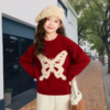 西蒙日记·软fufu韩系甜妹蝴蝶结毛衣2566★ 商品缩略图5