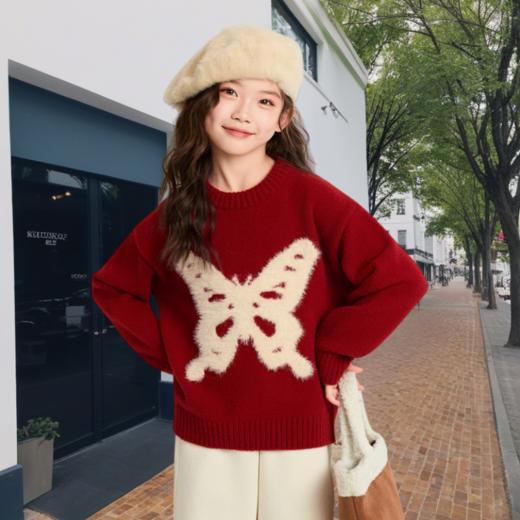 西蒙日记·软fufu韩系甜妹蝴蝶结毛衣2566★ 商品图5