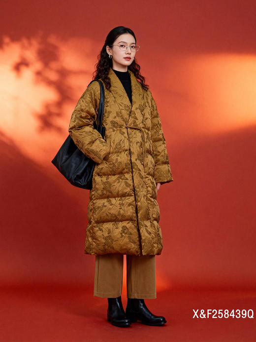 X&F258439Q     95白鸭绒羽绒服 商品图2