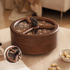 摩登主妇木质果盘客厅茶几家用高端精致高颜值乔迁之喜干果水果盘 商品缩略图1
