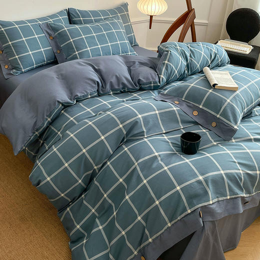 自然醒全棉纽扣工艺款系列四件套NH187 商品图4