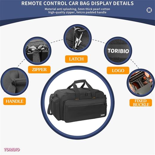 美国 TORIBIO 多功能工具收纳包 带底部板支撑 多口袋工具包 商品图2