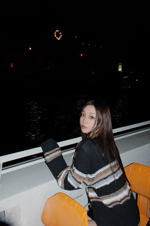 ZZ同款秋冬意式松弛 6针4线ART-Deco特种纱织针织毛衣 商品图2