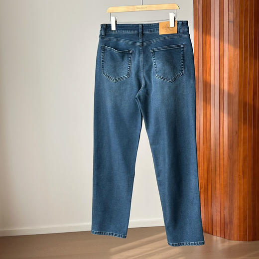 原单正品CK25年秋冬90系列男士美式复古磨绒加绒牛仔裤12.6 商品图4