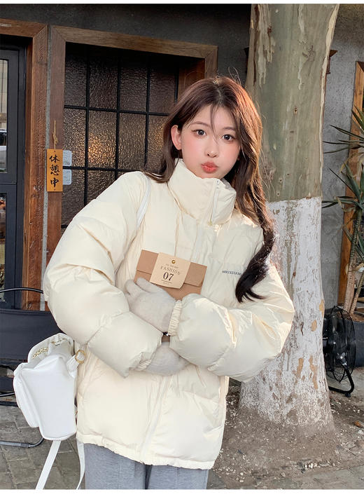 卉遇 & 冬季新款韩版短款面包款羽绒服HY-20★ 商品图5