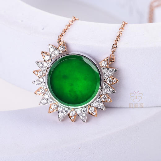 【星芒】翡翠项链-GZ12407055 商品图4