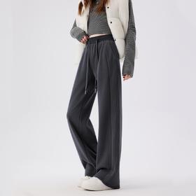 DANMO旦茉加绒卫裤 | 侧面拼接设计 软糯柔感面料 加绒加厚 保暖舒适