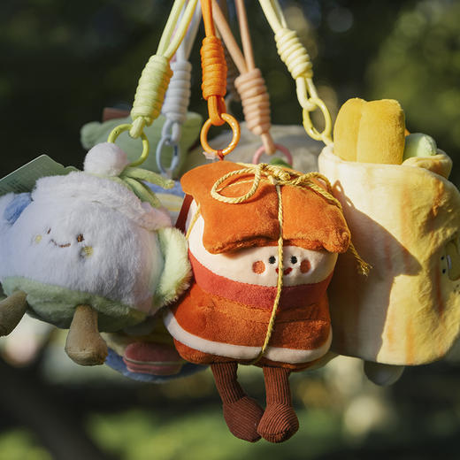 杭州西湖景区文创美食毛绒玩偶挂件创意礼物东坡肉定胜糕娃娃 商品图2