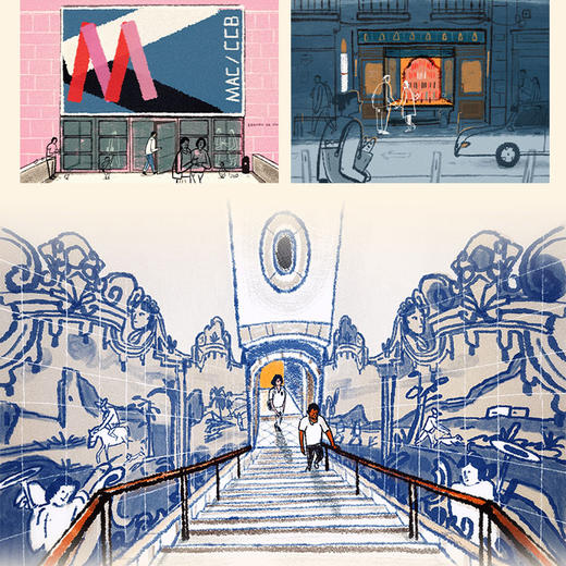 插画+：那些在里斯本的瞬间（随书附赠装裱画+大使来信+明信片） 商品图4