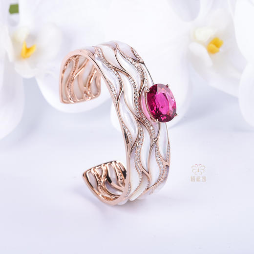 【海上日出】卢比莱碧玺手环    CB12508017 商品图1