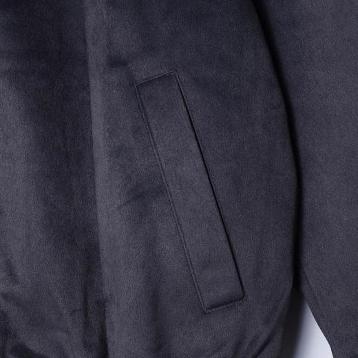 26Q8807SDSA男士秋冬新款痞帅男装高级感羽绒服纯色百搭时尚翻领保暖外套 商品图3