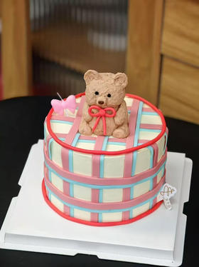 巴塞罗那小熊蛋糕