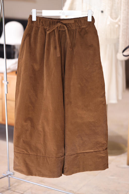 花与棉花｜四色阔腿棉裤 商品图4