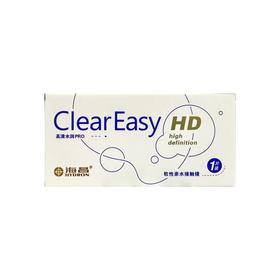 海昌隐形眼镜clear easy高清系列半年抛1片