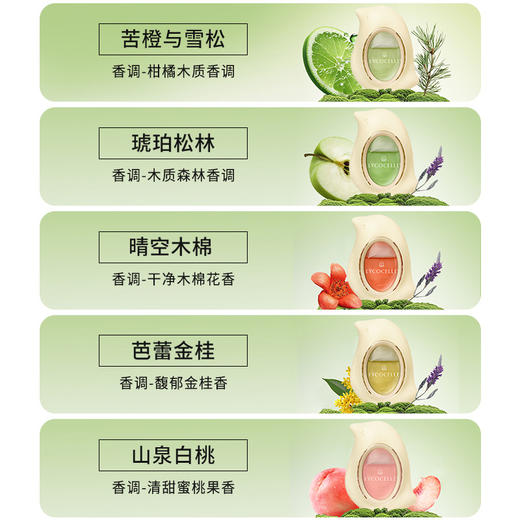 【任意两个52，四个99.9】绽家精油香氛除臭蛋7ml  4款香型 商品图1