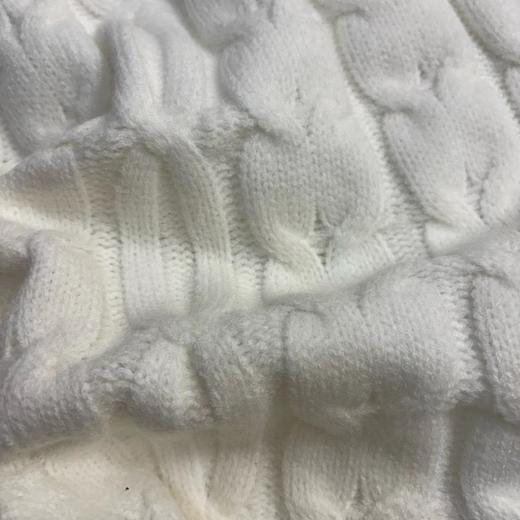 D120875新款慵懒风羊毛宽松落肩设计翻领毛衣 商品图7