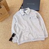 D120819秋冬新品基础款标志性小马标内里加绒Polo衫男女同款 商品缩略图3