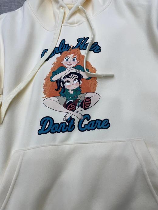 D120871美式复古连帽卫衣2025秋冬加绒新款卡通卫衣 商品图10