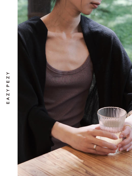 精纺羊绒针织多用围巾披肩 商品图2